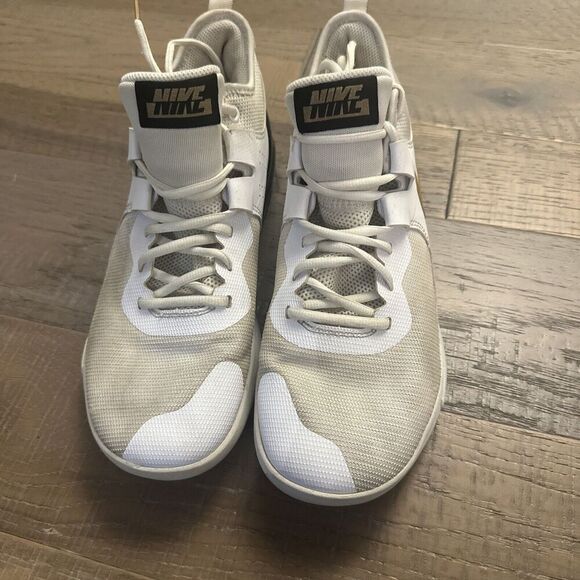 Nike Max Impact Mid Top Men's Size 8.5 White, Metallic Gold, Black CZ8771-100 - Picture 2 of 10